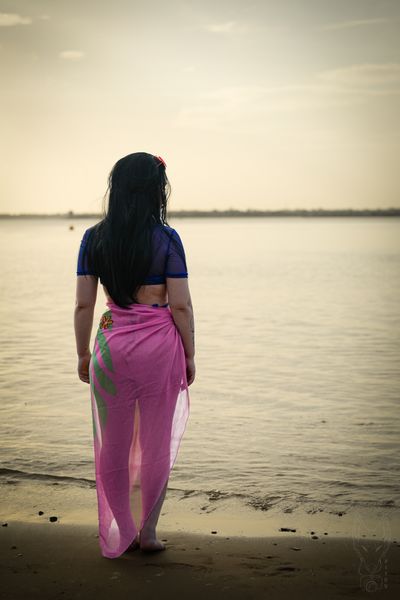 Wildshine_cosplay - Nico Robin swimsuit