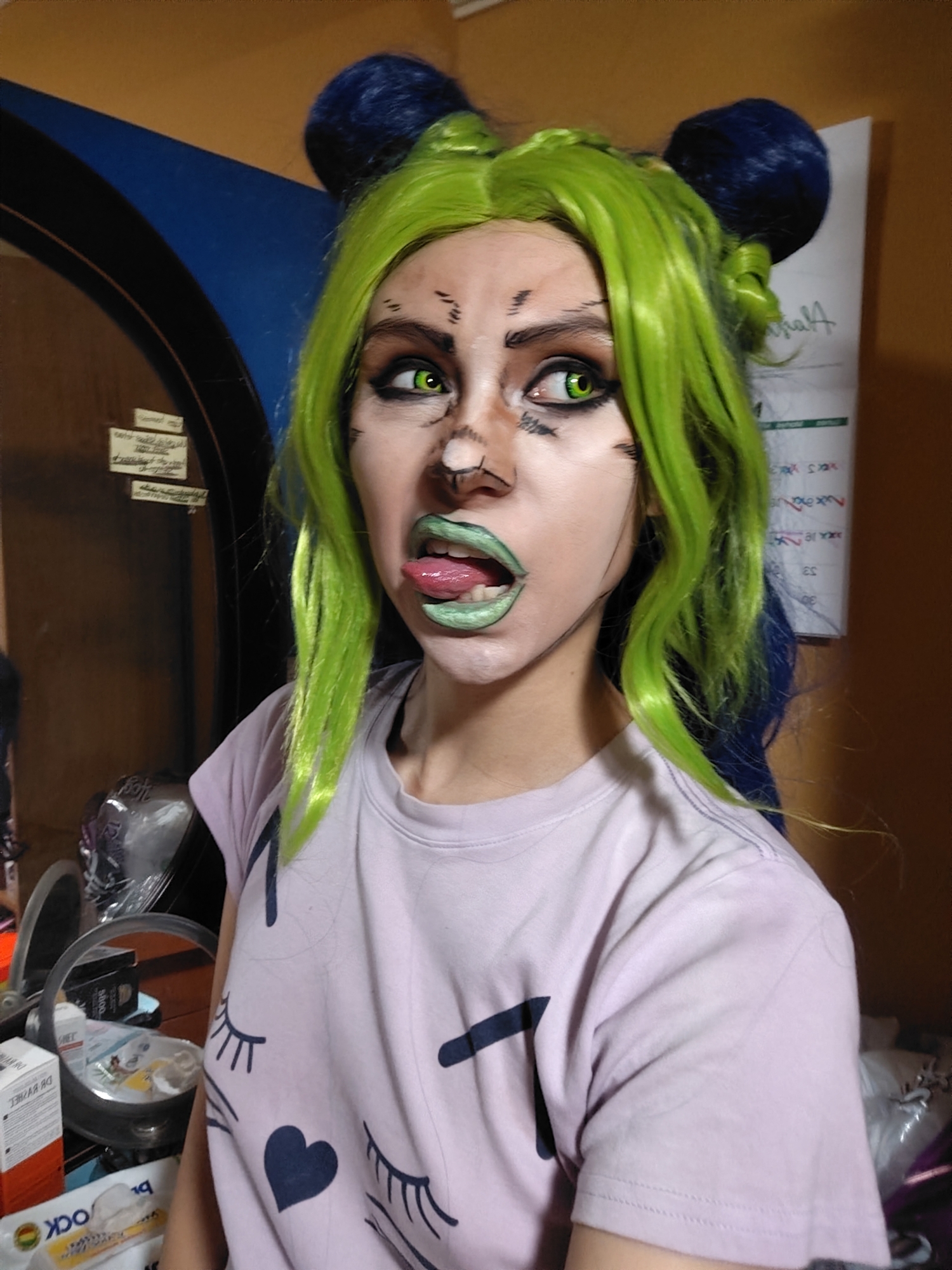 Jojo makeup practice — photo 12