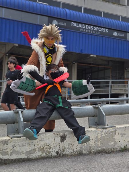 Marie_co - Hawks et mini bakugo
