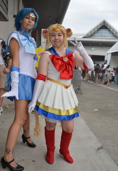 Michiru_cosplay - Moon & Mercury