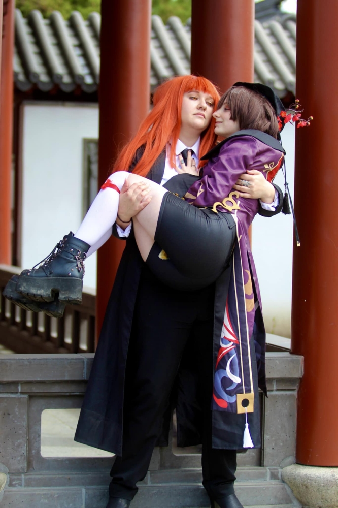 Hu Tao x Makima - Photo 1