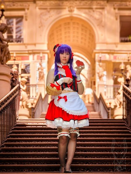 Wildshine_cosplay - Sakura chocomaid v1