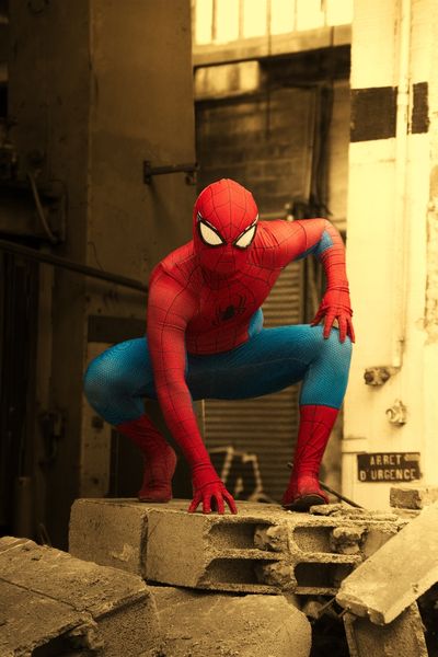 Nicosplay_ - Spidey & Capt Marvel