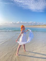 Chika white dress 1 preview 2