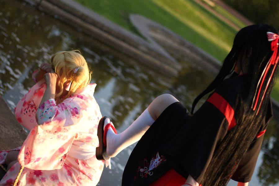 Amy-sama - Usagi&Rei (Kimono)