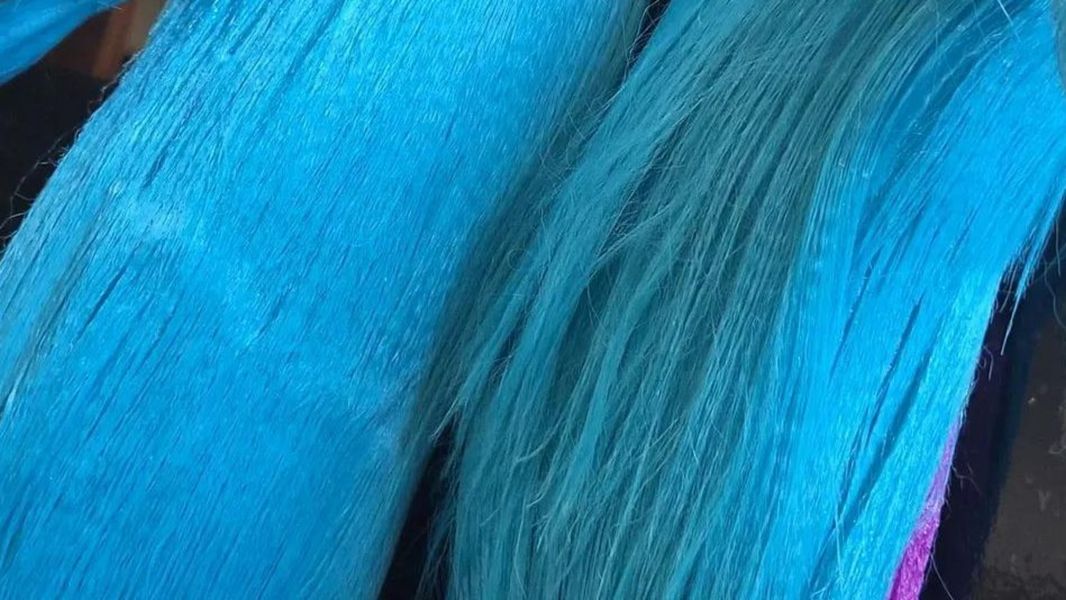 Make a rustine on a solid wig