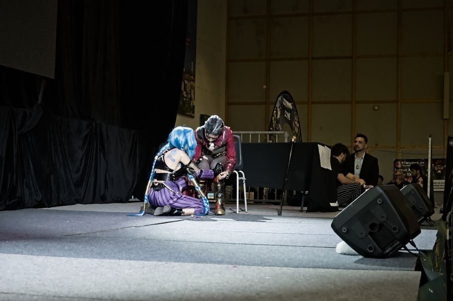 My.black.cosplay - Silco and jinx