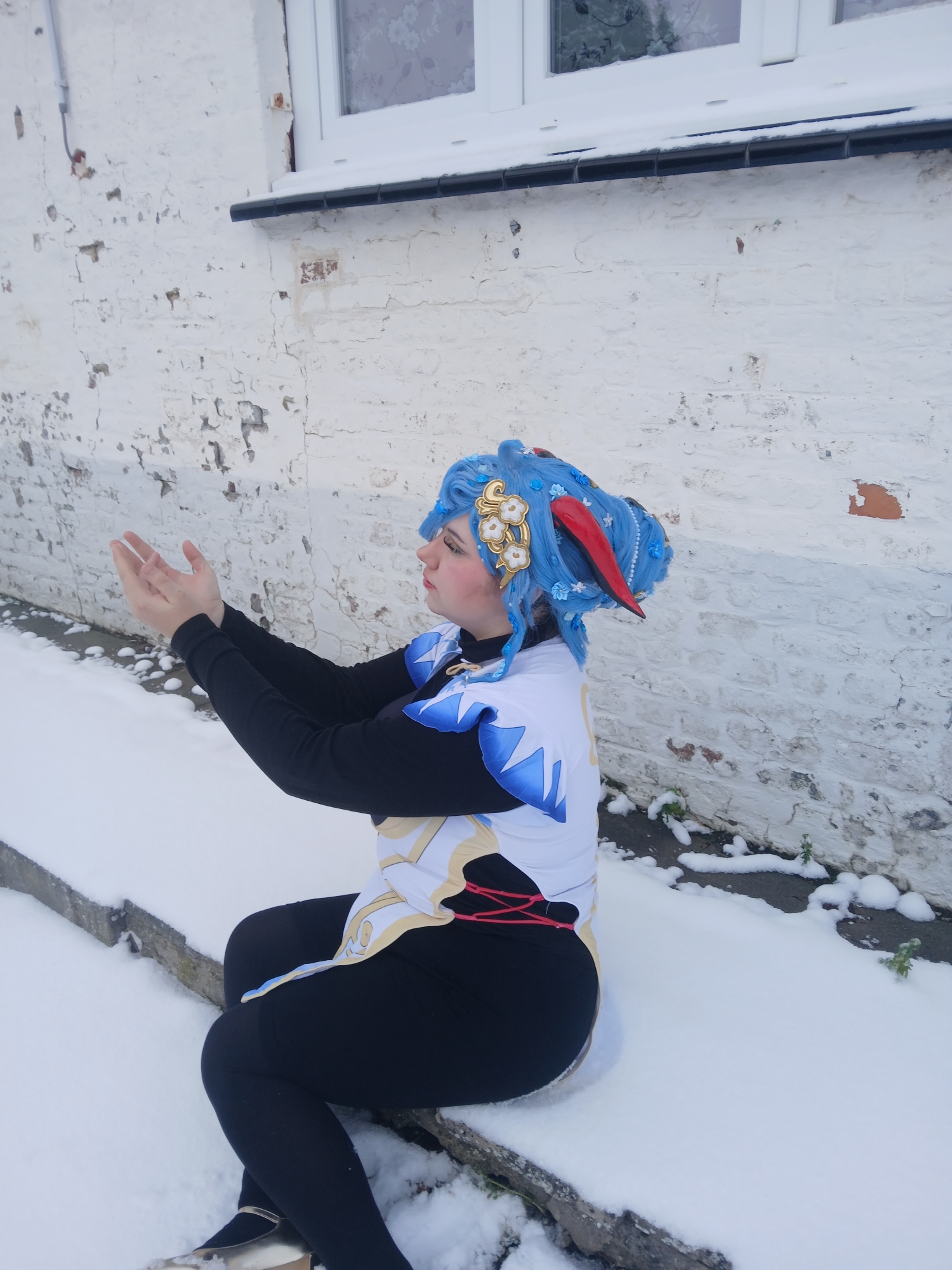 Ganyu in snow - Photo 50