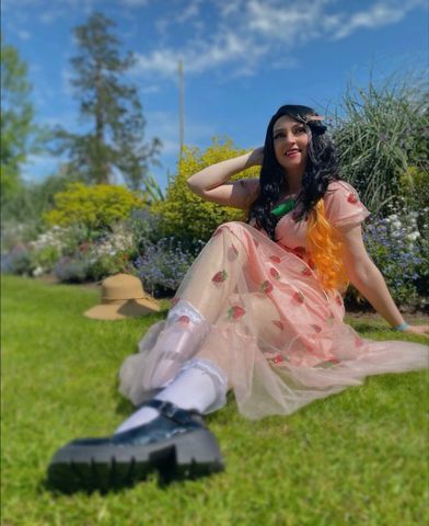 Nezuko robe fraise