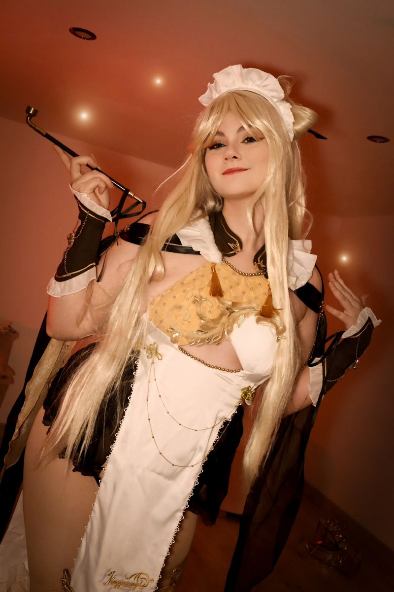 Mushu_bidou – Ningguang Maid