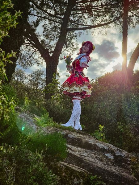Wildshine_cosplay - Maki flower bouquet 