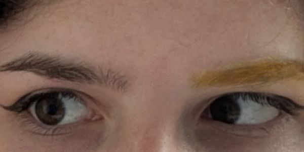 Change eyebrow color