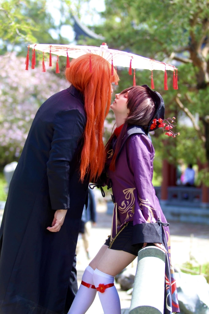 Hu Tao x Makima - Photo 59