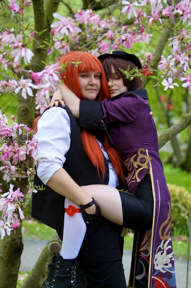 Hu Tao x Makima - Photo 58