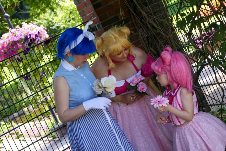 Usagi,Ami&Chibi-Usa