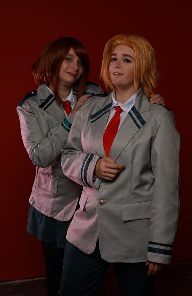 Yumi_cosplay_ - Denki & Ochako 