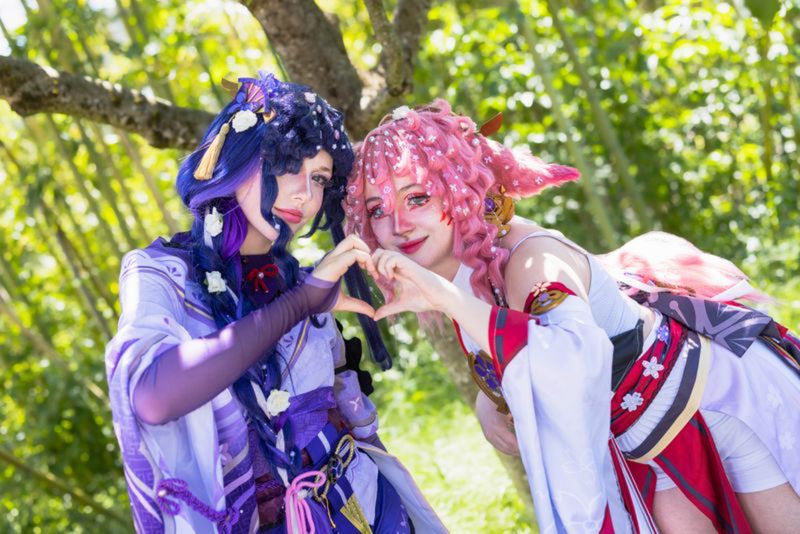 Violet_.cos – Yae miko 