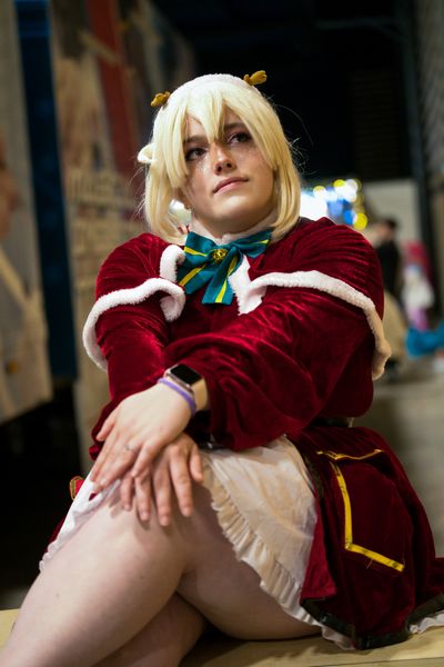 Ahirunoko_cos - Klee noel gir