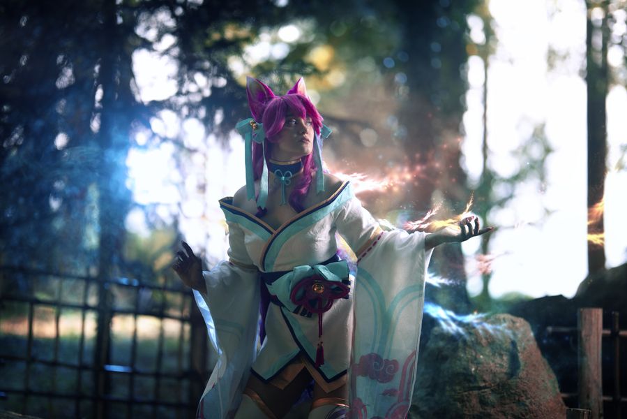 Texou_cosplay - Ahri spirit blossom 