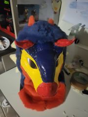 Kaïs Fursuit Head preview 2