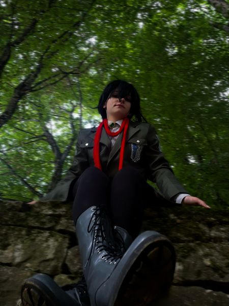 Cosplay_zaza - Mikasa Ackerman