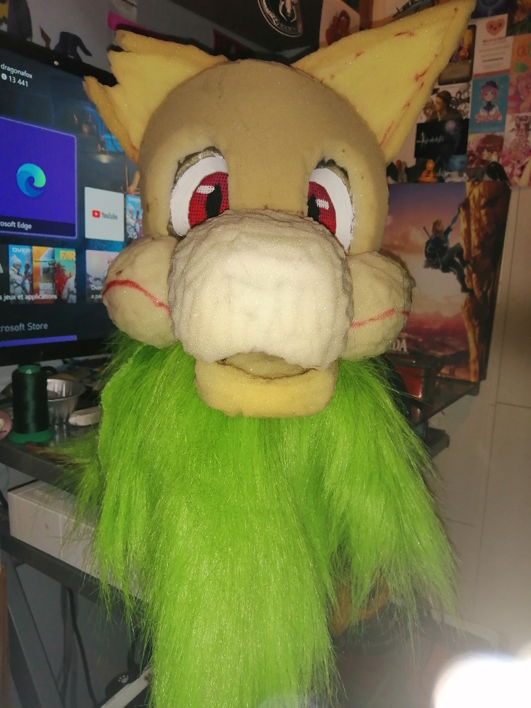 Confection tête fursona  - Photo 10