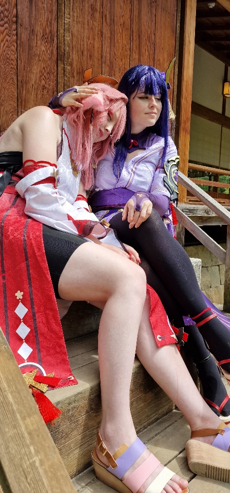 Yae miko / raiden — photo 11