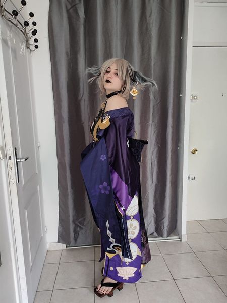 Arlecchino - Yae Miko kimono