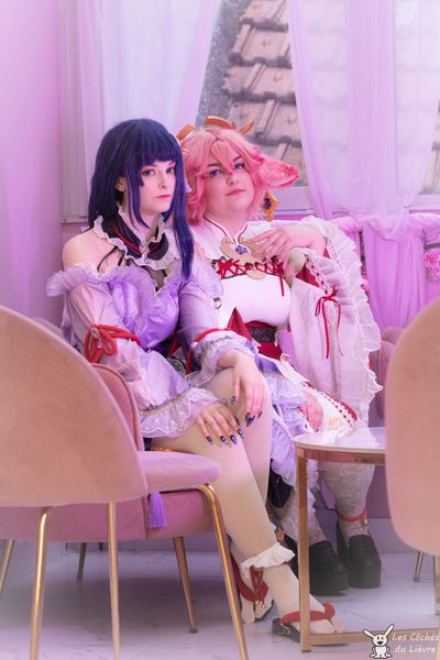 Shai_na - Raiden x Yae Miko 