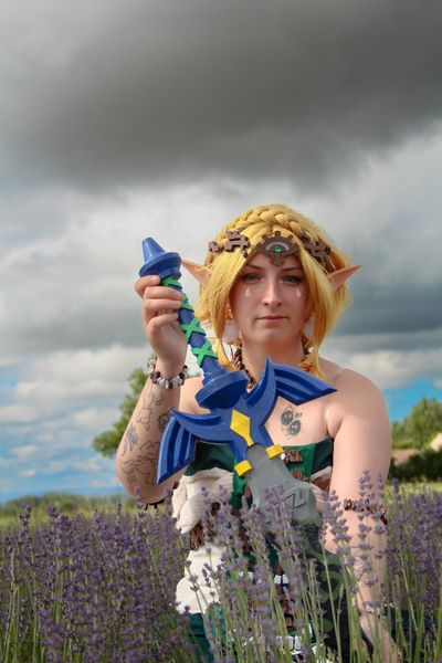 Vickycospic_ - Zelda fleurs 
