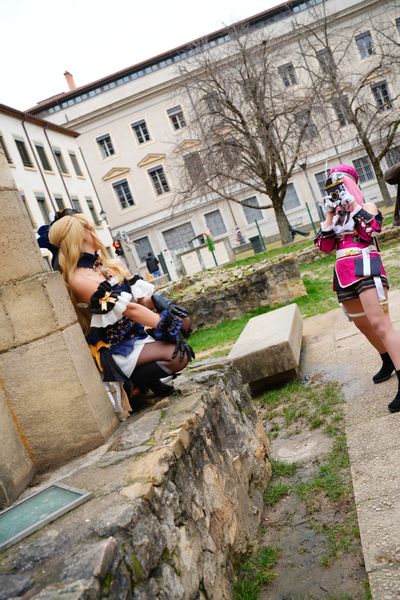 Elxsouille - Shooting fontaine