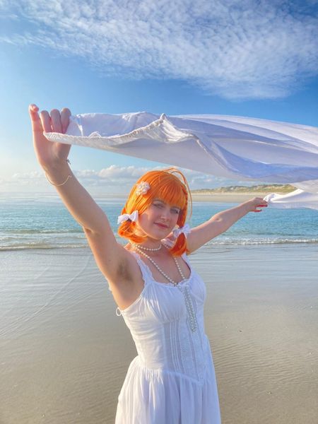 Mobulito - Chika white dress 1 