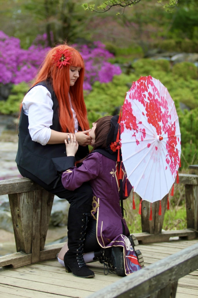 Hu Tao x Makima - Photo 68