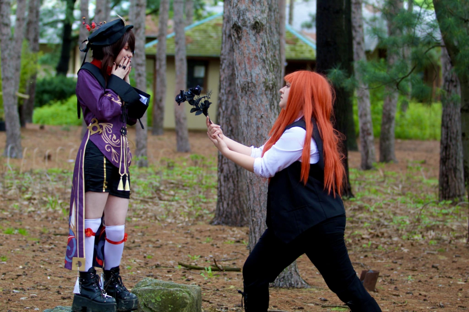 Hu Tao x Makima - Photo 32