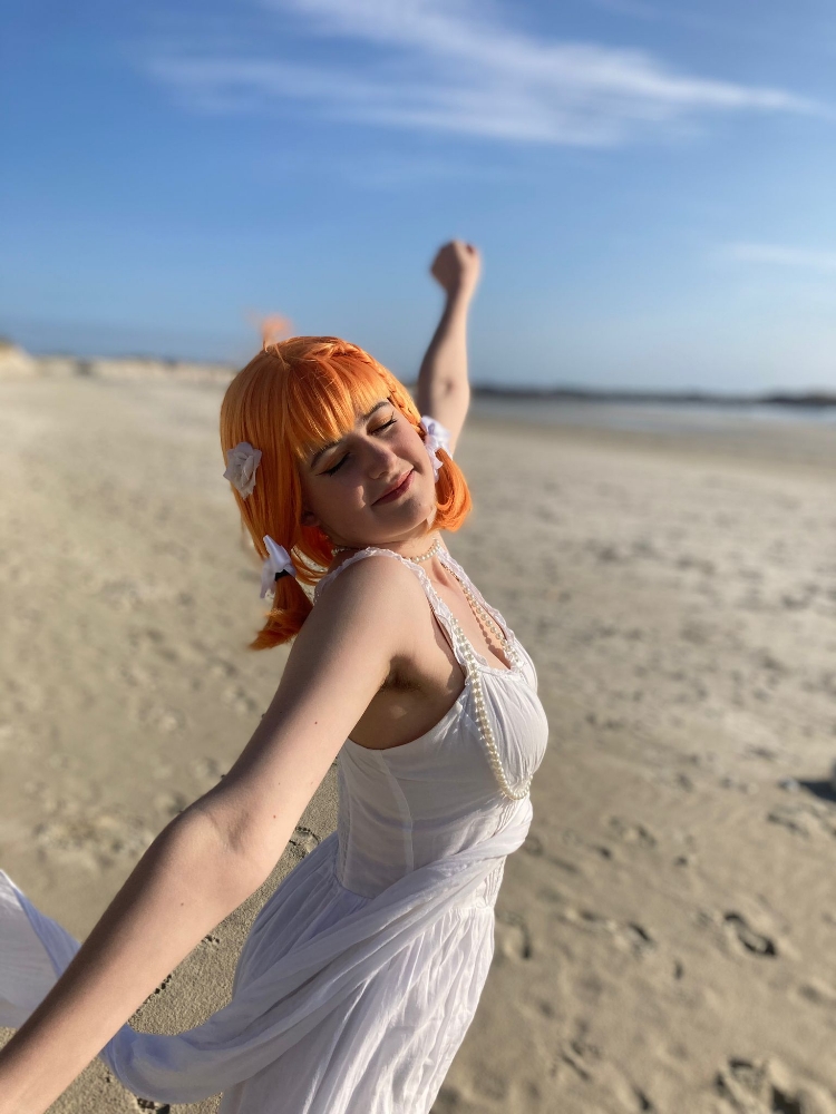 Chika white dress 2 — photo 9