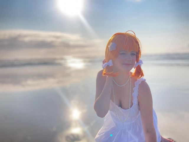 Chika white dress 1