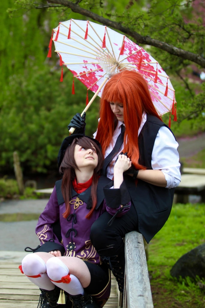 Hu Tao x Makima - Photo 56