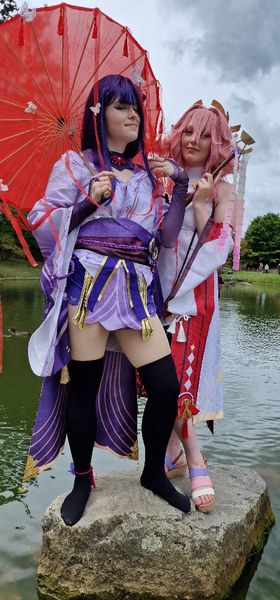 Haku - Yae miko / raiden