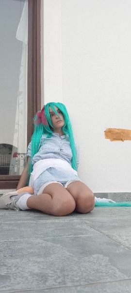 Love4cosplay - Mesmerizer Miku💙🍔⏱