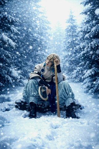 Zanka sous la neige