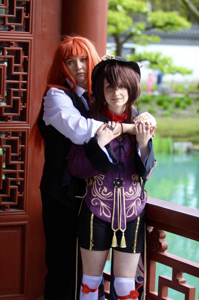 Hu Tao x Makima - Photo 40