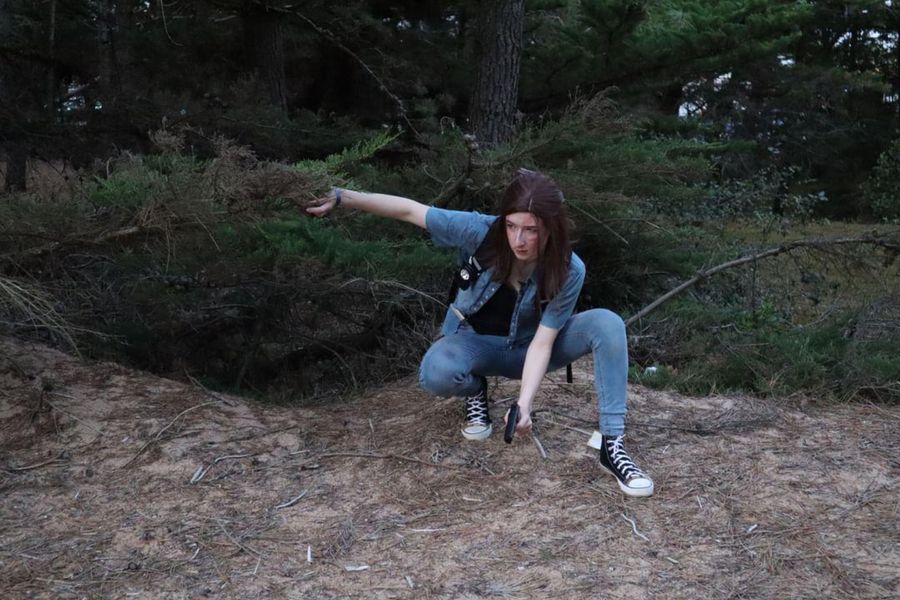 _s1lent_ech0splay - Ellie TLOU2 forest