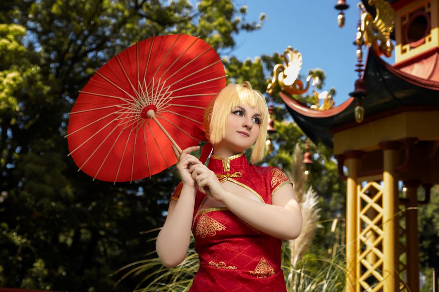 Shiro_mytsuki - Nero Cheongsam