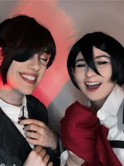 Mikasa & Hange preview 3
