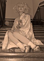 Madoka Kaname Kimono preview 2