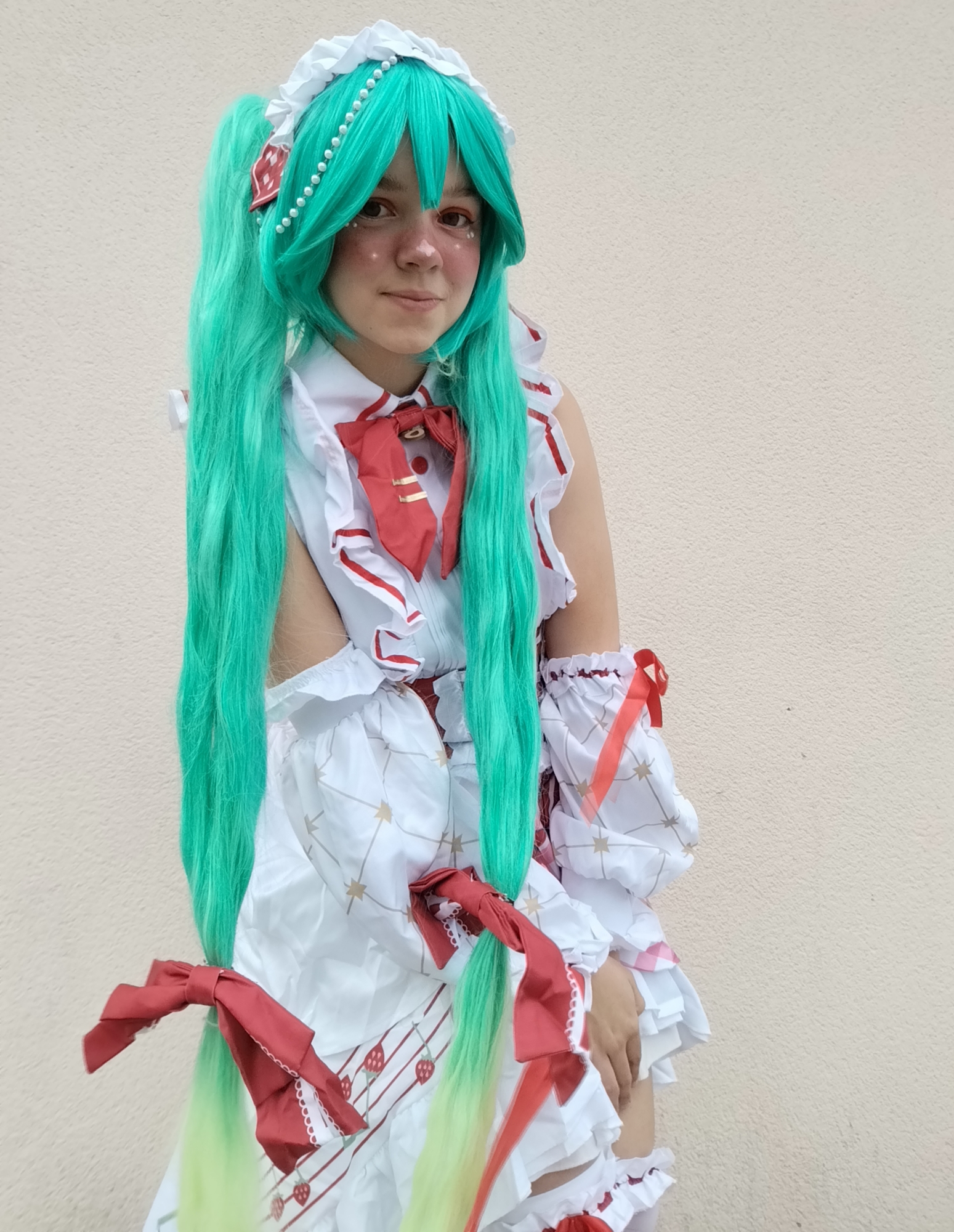 Strawberry Miku 🍓💚 - Photo 8