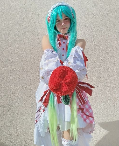 Okuny_cos, Strawberry Miku 🍓💚