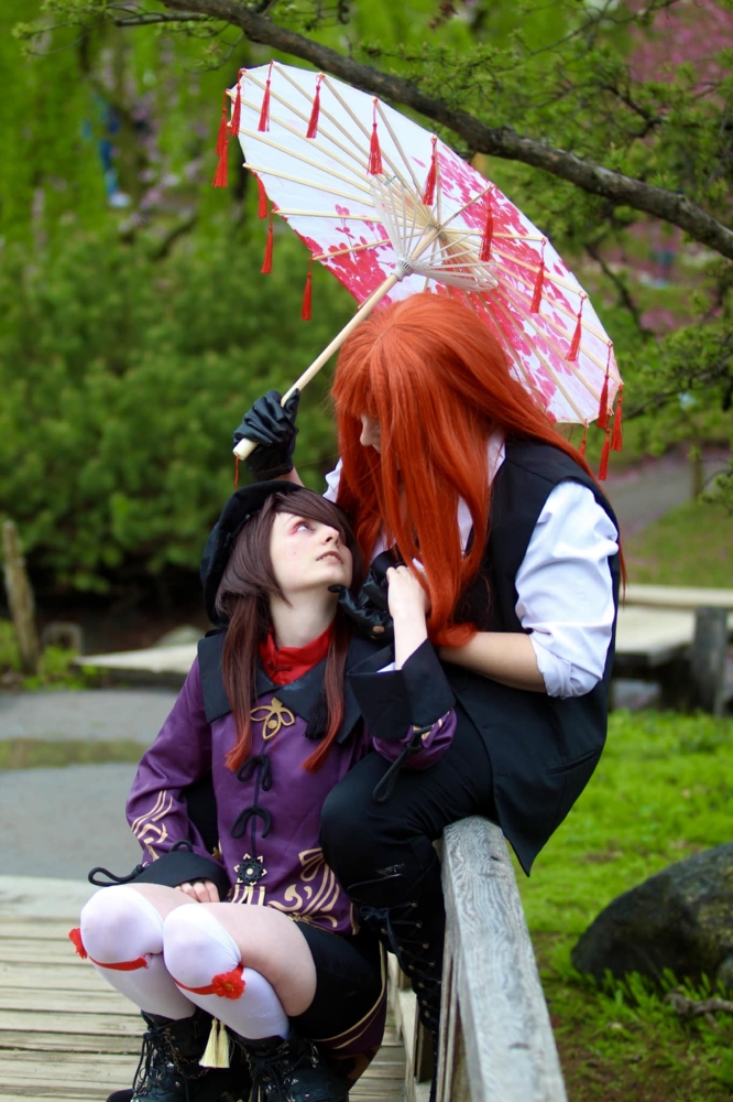 Hu Tao x Makima - Photo 73