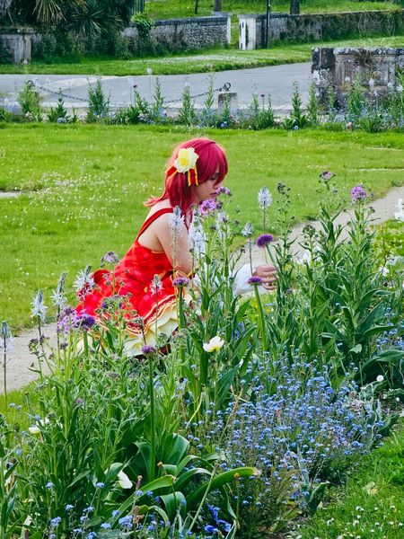 Wildshine_cosplay - Maki flower bouquet 