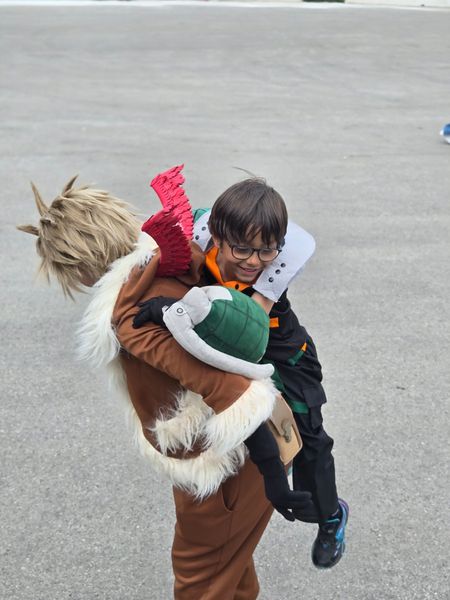 Marie_co - Hawks et mini bakugo